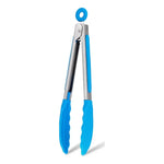 Pinza Punta Silicona Acero Inoxidable Multiuso Cocina 26cm
