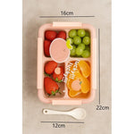 Taper Hérmetico Para Comidas Contenedor + Cuchara