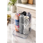 Set 3 Organizador Refrigerador Sin Tapa Contenedor Acrílico Transparente