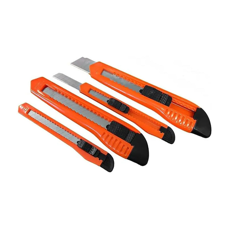 Cutters Cortador Taglierino Cartón Exacto Ajustable 18/9mm