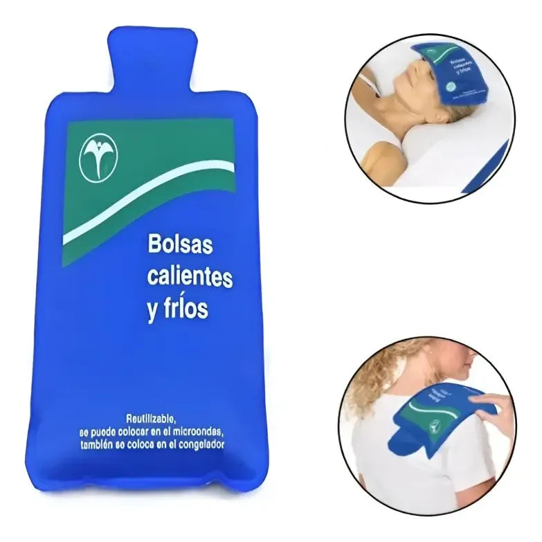 Gel Frio Calor Para Golpes Y Lesiones Reutilizable 600 Grs