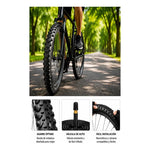 Un Neumatico + Camara Bicicleta Aro 26 X 1.75  Plegables Normal