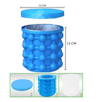 Hielera Cubeta Cubetera Hielo Facil Ice Verano / Tomastore Azul Marino