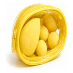 Set 6 Mini Esponjas Para Maquillaje Precision Base Corrector Amarillo Mini