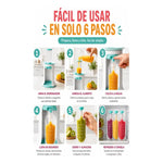 Dispensador Exprimidor De Zumo Compota Papilla + 10 Bolsas Agua