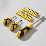 Juego Destornillador Carraca 23 Piezas Trinquete Magnetico