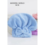 Gorro Toalla Microfibra Secar Cabello Ducha De Color