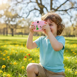 Camara Infantil Digital Fotofrafica Imprension Instantanea Rosa