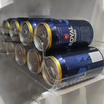 Organizador De Bebidas Lata Para Refrigerador Bebida Cerveza Transparente