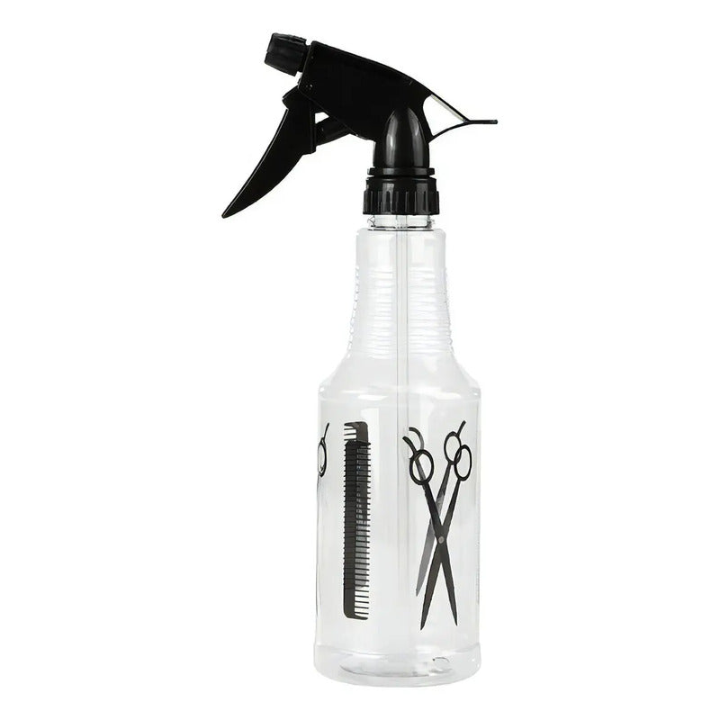 Botella Atomizador 500 Ml Plástico Estética Barbería 23 Cm Idj