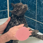 Cepillo De Baño Perro Peine Goma Relajante Para Mascotas