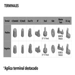 Bateria De Auto Hankook Mf54321 45ah 450cca Ford Hyundai Derecho