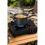Cocinilla A Gas Regulador Camping Cocina Portátil + 2 Butano