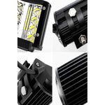 Foco Neblinero Auxiliar Led 60 Watts Autos Camionetas Negro