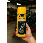 Limpiador De Cadena Negro Para Motos Remueve Grasa 450ml Negro
