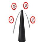 Matamoscas Electrico Exterior Ventilador Repelente De Moscas