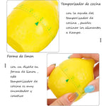 Temporizador De Cocina Fruta Limon Manzana Digital Color