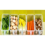 Caja Organizadora Para Refrigerador Con Tapa Y Mango Color