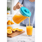 Jarro 4 Litros Plastico Con Tapa Jarra Para Jugo Agua