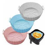 X3 Piezas Molde Silicon Freidora Aire Circular Reutilizable Surtidos