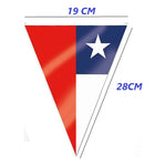 Banderines De Tela Triangular Decorativos Guirnalda Chile