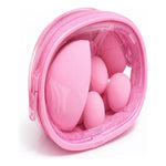 Set 6 Mini Esponjas Para Maquillaje Precision Base Corrector Rosa Mini