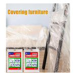X10 Cubretodo Cobertor Lona Muebles Auto Lluvia Polvo 4x5 Mt