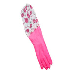 Guantes De Cocina Limpieza Impermeable Largos Multiuso Verde