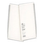 X9 Cuadernos Universitarios 100 Hojas 7mm Tapa Dura Línea Transparente