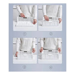 X4 Cestas Organizadoras Plegables Almacenamiento 30x20x13