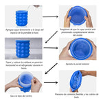 Hielera Cubeta Cubetera Hielo Facil Ice Verano / Tomastore Azul Marino