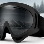 Antiparra De Nieve Lentes Para Ski Y Snowboard Gafas Esquiar Negro