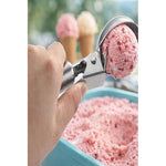 Cuchara Para Helado Scoop Con Gatillo Acero Inoxidable 6 Cm Acero Inoxidable