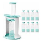 Dispensador Exprimidor De Zumo Compota Papilla + 10 Bolsas Agua
