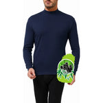 Pack 2 Camiseta Bambu Manga Larga Termica Hombre Beatle Surtidos Negro-blanco-gris-azul M-xl