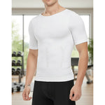 Polera Compresión Hombre Faja Talla Xl-xxl Reductora