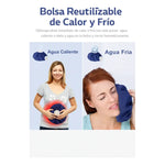 Bolsa Térmica Hielo Lesiones Agua Fría O Caliente Color Azul Azul