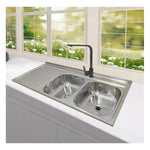 Monomando Lavaplato Vertical Mate Grifo De Agua Para Cocina