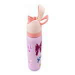 Botella Infantil Termica Boquilla Antigoteo Con Agarre 950ml Rosa Lazos
