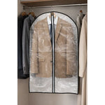 Funda Transparente Proteccion Para Ropa Terno Traje 60x137cm Transparente