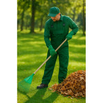 Rastrillos Barre Hojas Plástico Para Jardín 20 Dientes Verde