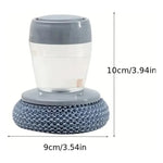 Dispensador  Jabon  Fregador  De Ollas De Acero Inoxidable