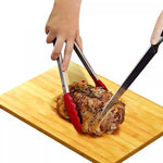 Pinza Punta Silicona Acero Inoxidable Multiuso Utensilio