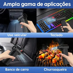 Mini Secador De Aire Turbo Jet De Velocidad Recargable Negro