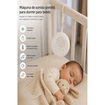 Máquina Ruido Blanco Bebé Con Sensor De Llanto Automático Blanco