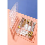 Organizador Cubiertos Utensilios Servicios Cocina 6 Cajones Transparente