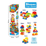 Juego De Bloque De Construccion 100 Piezas Armado Creativo 100 A Eleccion De Armado