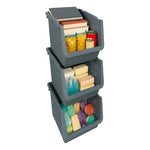 X3 Organizador Gaveta Multiuso Apilable Ventilado Kendy