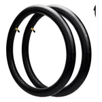 X2 Neumatico + 2 Camara Bicicleta Aro 26x2.125 Caluga Gruesa Neumático Negro Mtb 26
