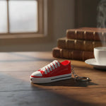 Encendedor Llavero Forma De Zapatilla Recargable Portátil Rojo